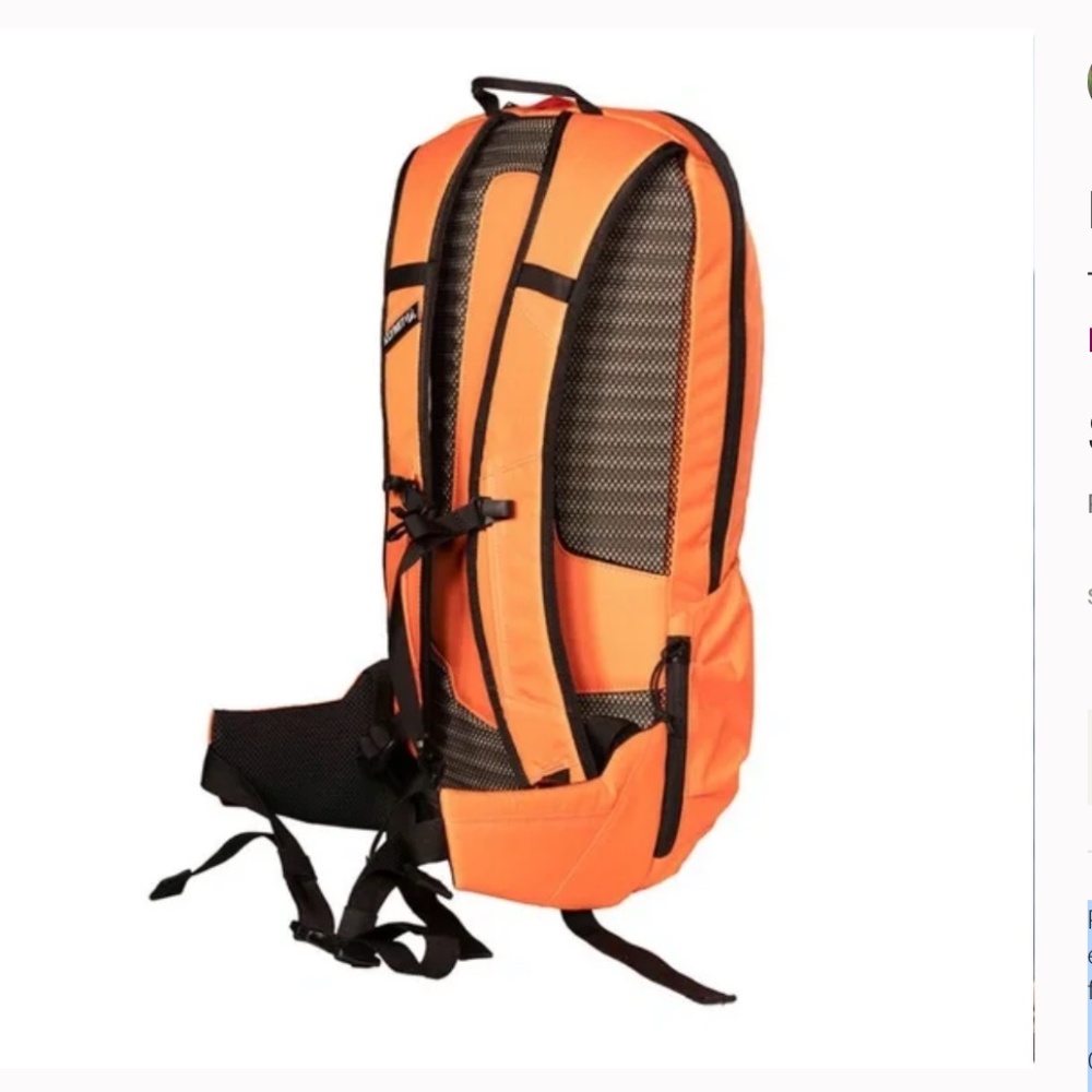 NWT - Klymit Echo 12-Liter Hydration Backpack - orange w/black trim BH - Picture 7 of 9